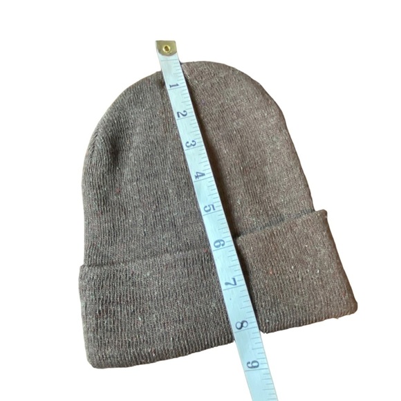 Yacht & Smith Grey Knit Fisherman’s Beanie  unisex one size NWT - Picture 4 of 6
